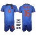 Nederland Tyrell Malacia #16 Babykleding Uitshirt Kinderen WK 2022 Korte Mouwen (+ korte broeken)